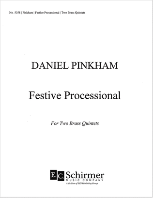 Festive Processional (Score)