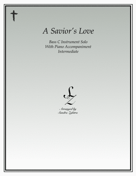 A Savior's Love (bass C instrument solo) image number null