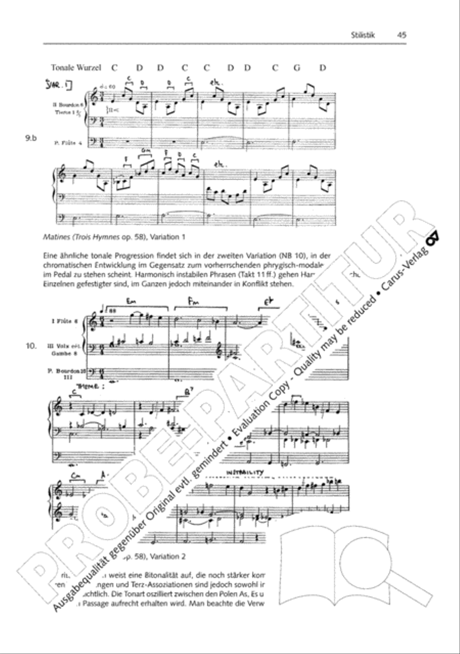 Orgelschule zur historischen Auffuhrungspraxis Organ Solo scores gallery preview page 46