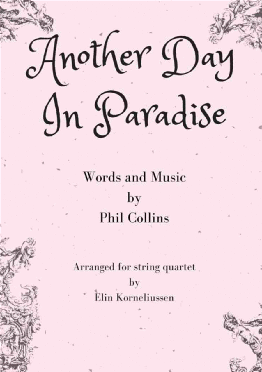 Another Day In Paradise String Quartet scores gallery preview page 1