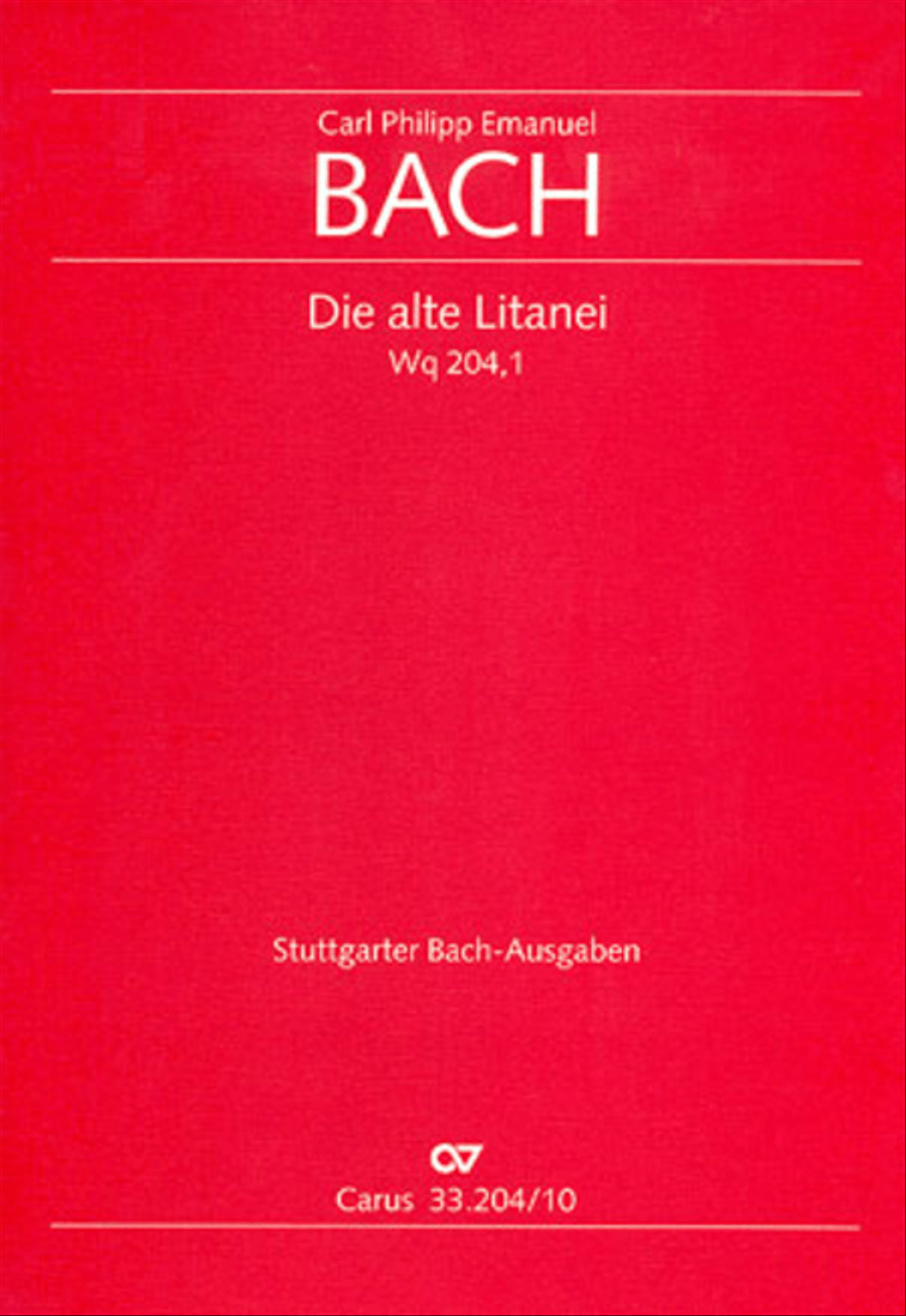 Lord of all, be merciful (Die alte Litanei 1) 4-Part scores gallery preview page 1