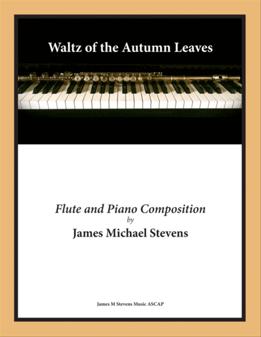 Waltz of the Autumn Leaves - Flute & Piano Flute Solo scores gallery preview page 1