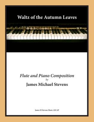 Book cover for Waltz of the Autumn Leaves - Flute & Piano
