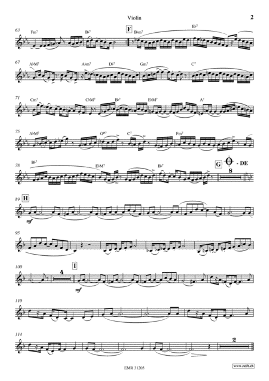 New Dream Violin Solo scores gallery preview page 3