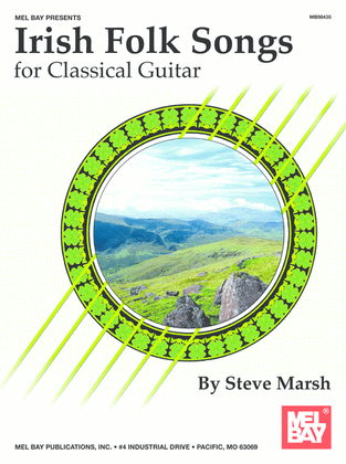 Book cover for Irish Folk Songs for Classical Guitar