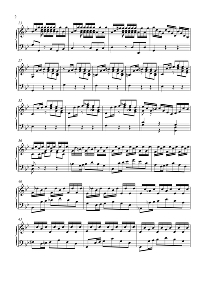 Concerto in B-Flat Major, BWV 982, after Violin Concerto in B-Flat Major
