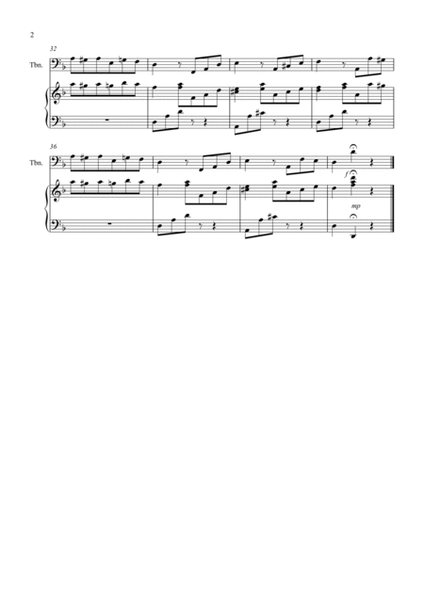 Fur Elise for Trombone and Piano image number null