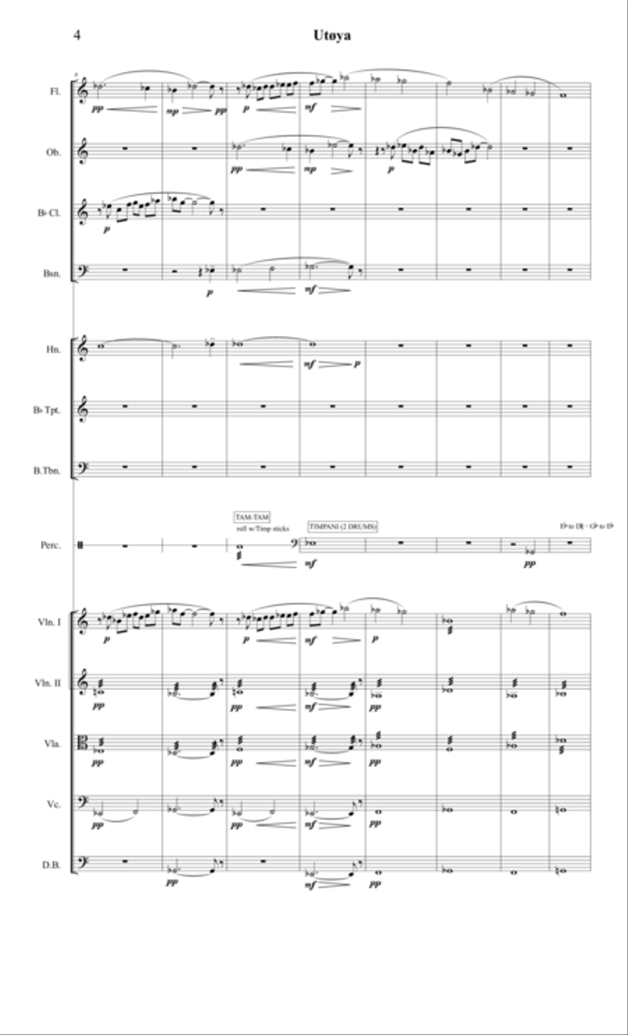 Utoya Chamber Orchestra scores gallery preview page 4
