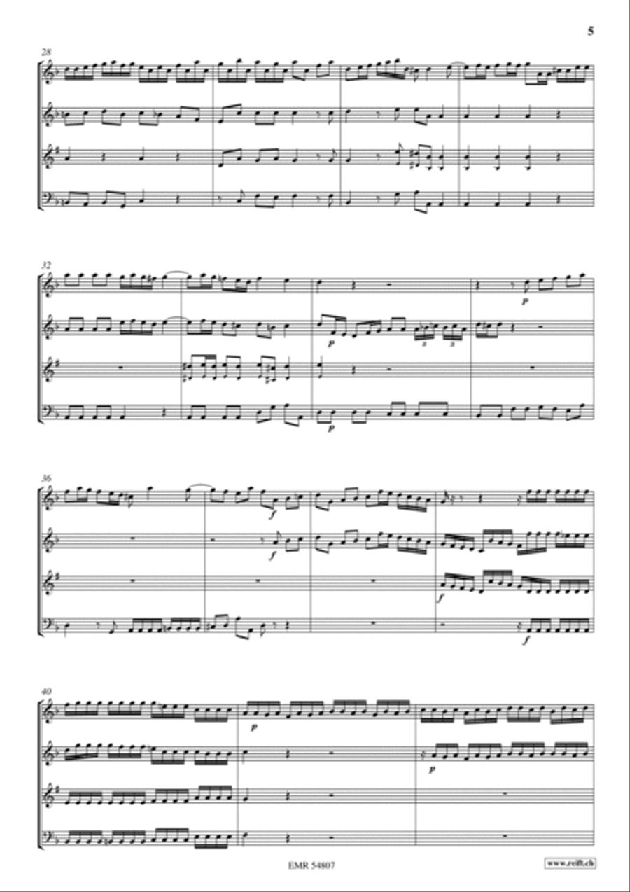 The Phoenix The Phoenix Woodwind Quartet scores gallery preview page 5