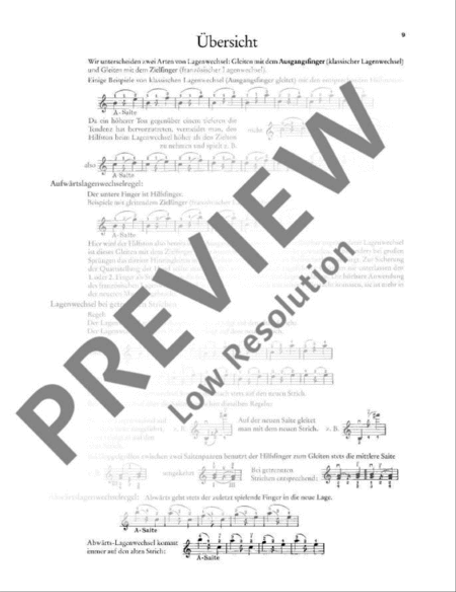 Fundamentale Violintechnik Violin scores gallery preview page 10