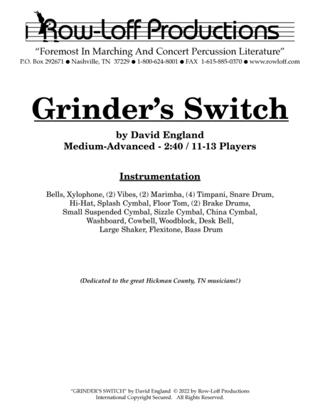Grinder's Switch