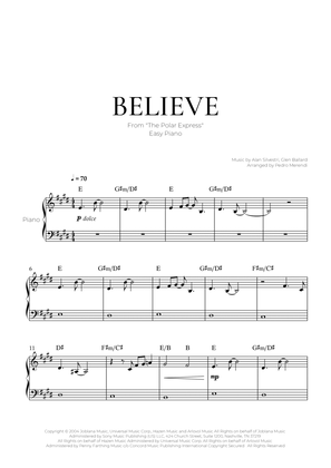 Book cover for Believe