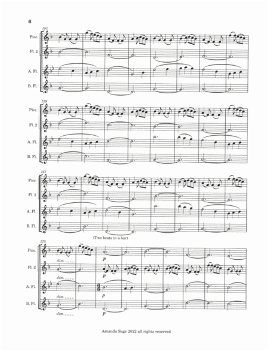 Second Suite in F major, Movement IV: Fantasia on the 