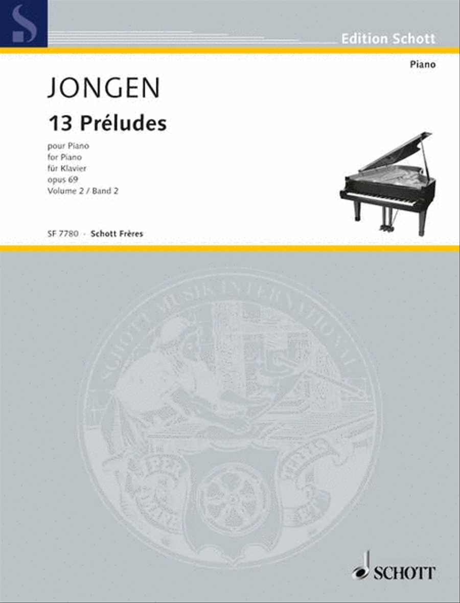13 Préludes 13 Préludes Piano Solo scores gallery preview page 1
