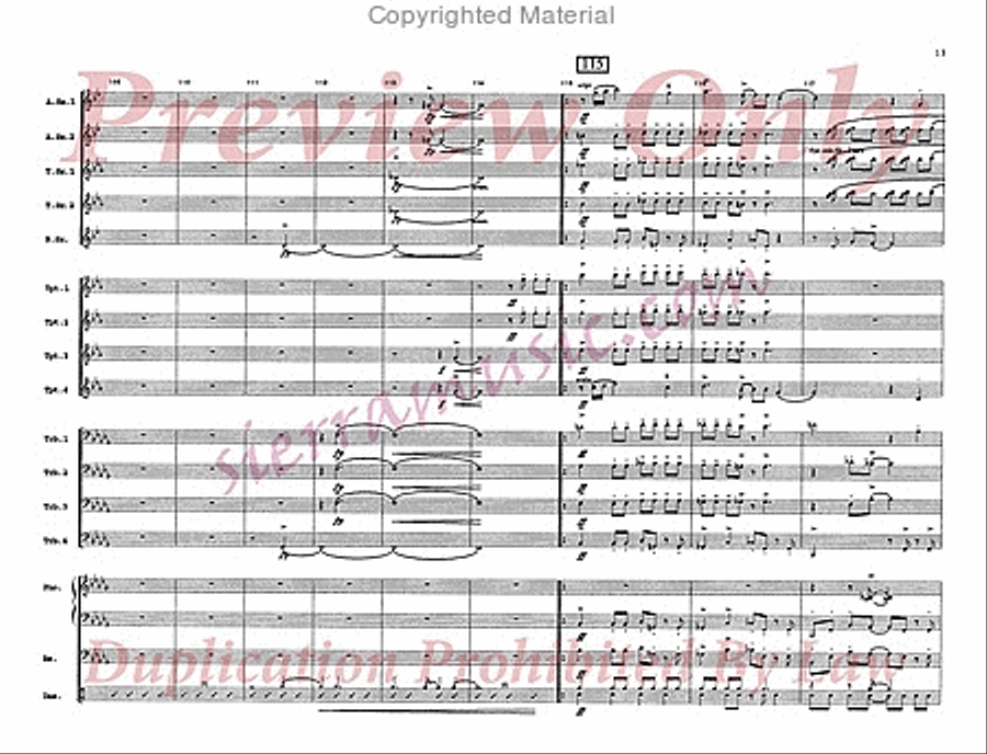 Shadrack Big Band scores gallery preview page 14