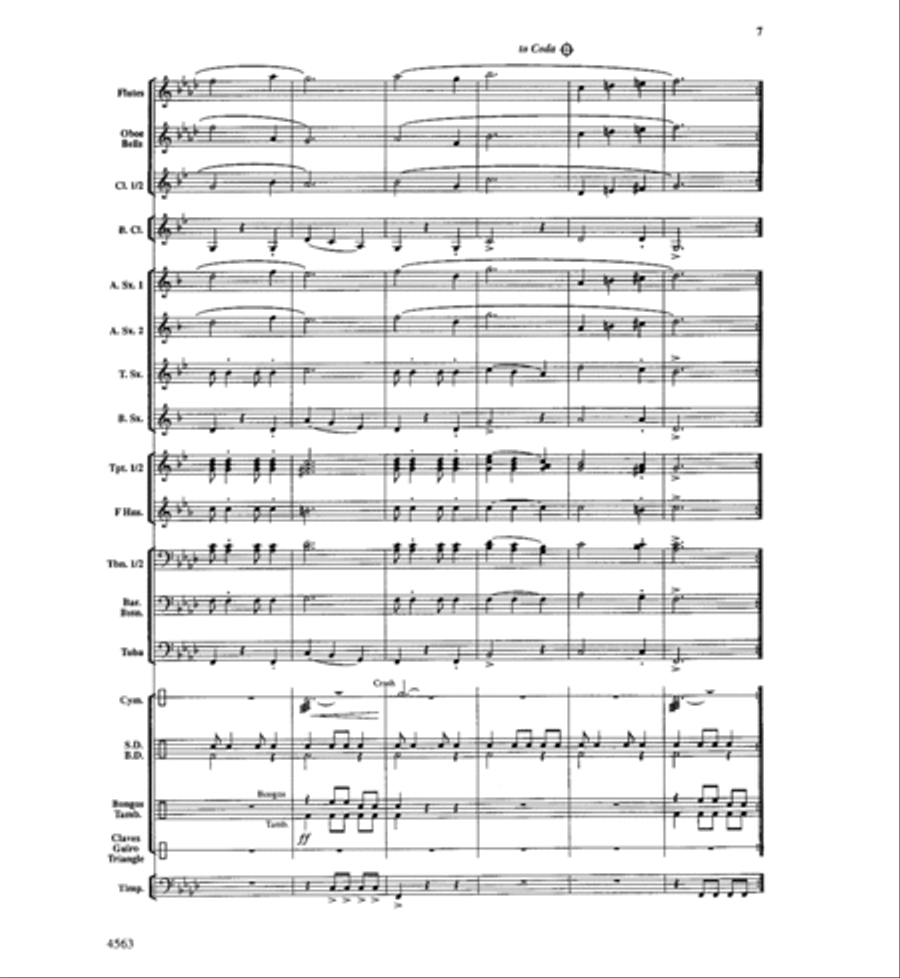 The Eagle's Triumph The Eagle's Triumph Concert Band scores gallery preview page 8