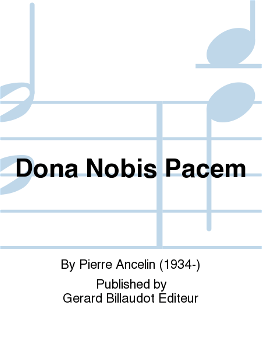 Dona Nobis Pacem Violin Solo scores gallery preview page 1