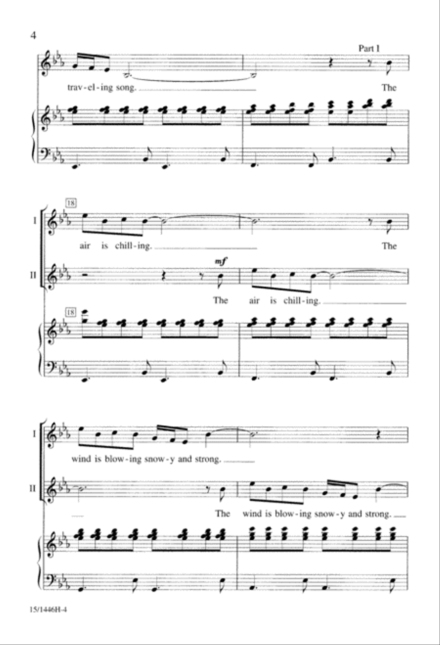Winter Sleigh Ride Winter Sleigh Ride 2-Part scores gallery preview page 4