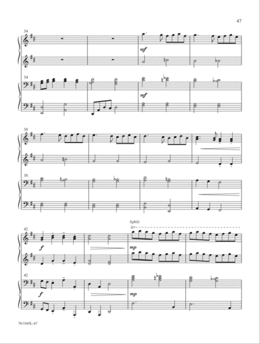 Come, Christians, Join to Play! Piano Duet scores gallery preview page 26