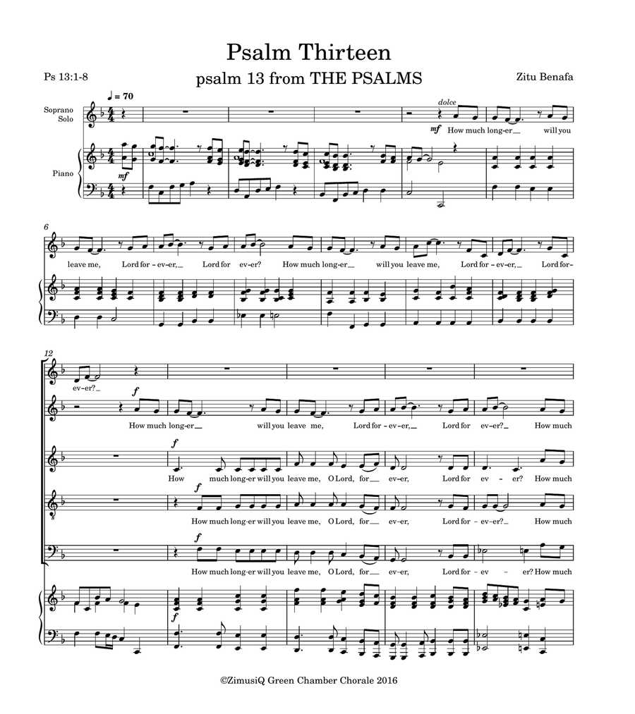 The Psalms Choir scores gallery preview page 5