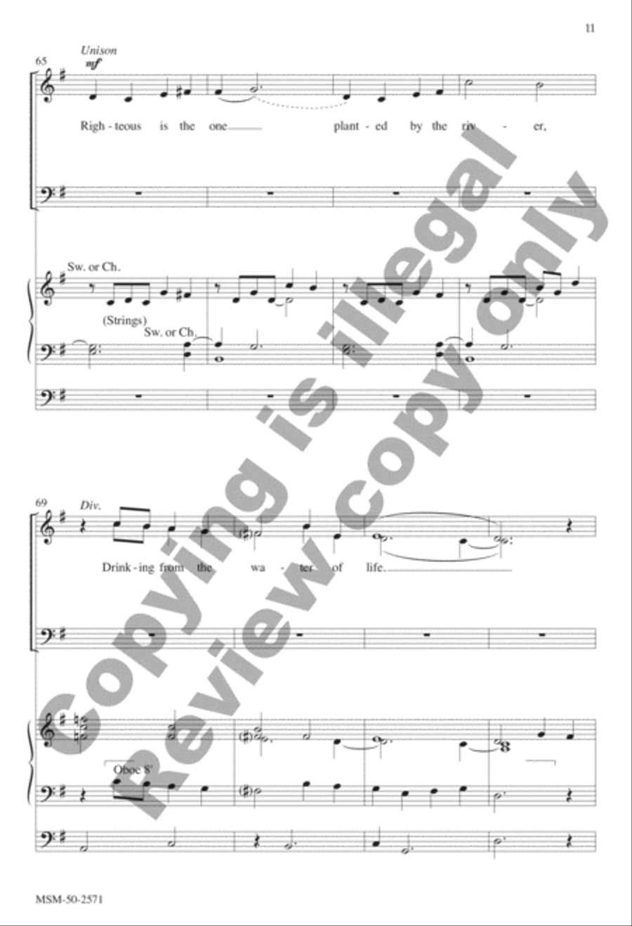 The House of David 4-Part scores gallery preview page 11