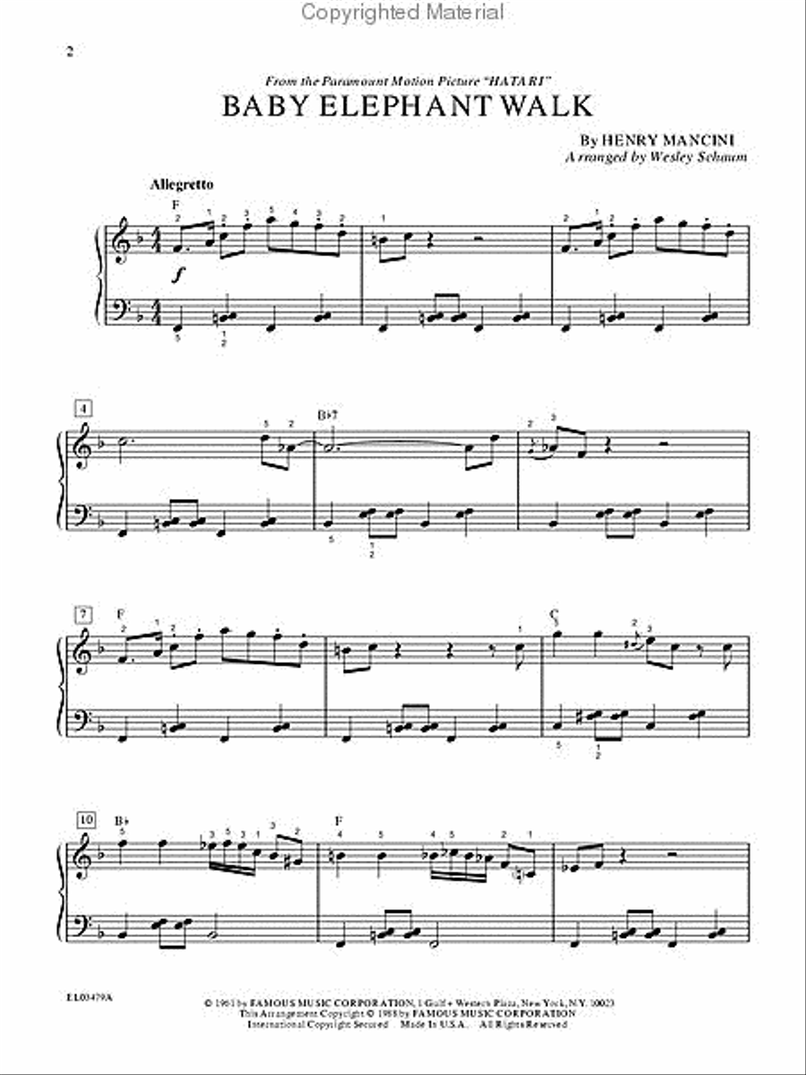 John W. Schaum Popular Piano Pieces