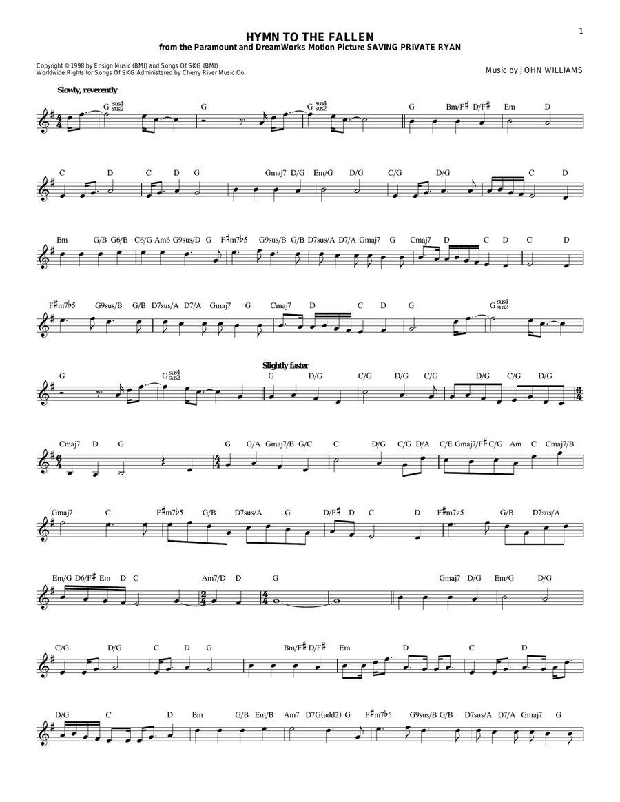 Hymn To The Fallen