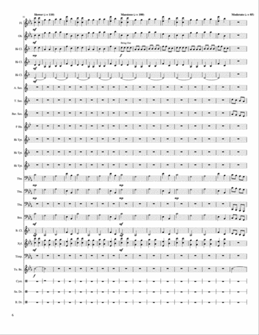 Ember Tree Concert Band scores gallery preview page 6