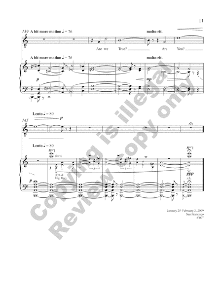 Lincoln (Piano/Vocal Score) image number null