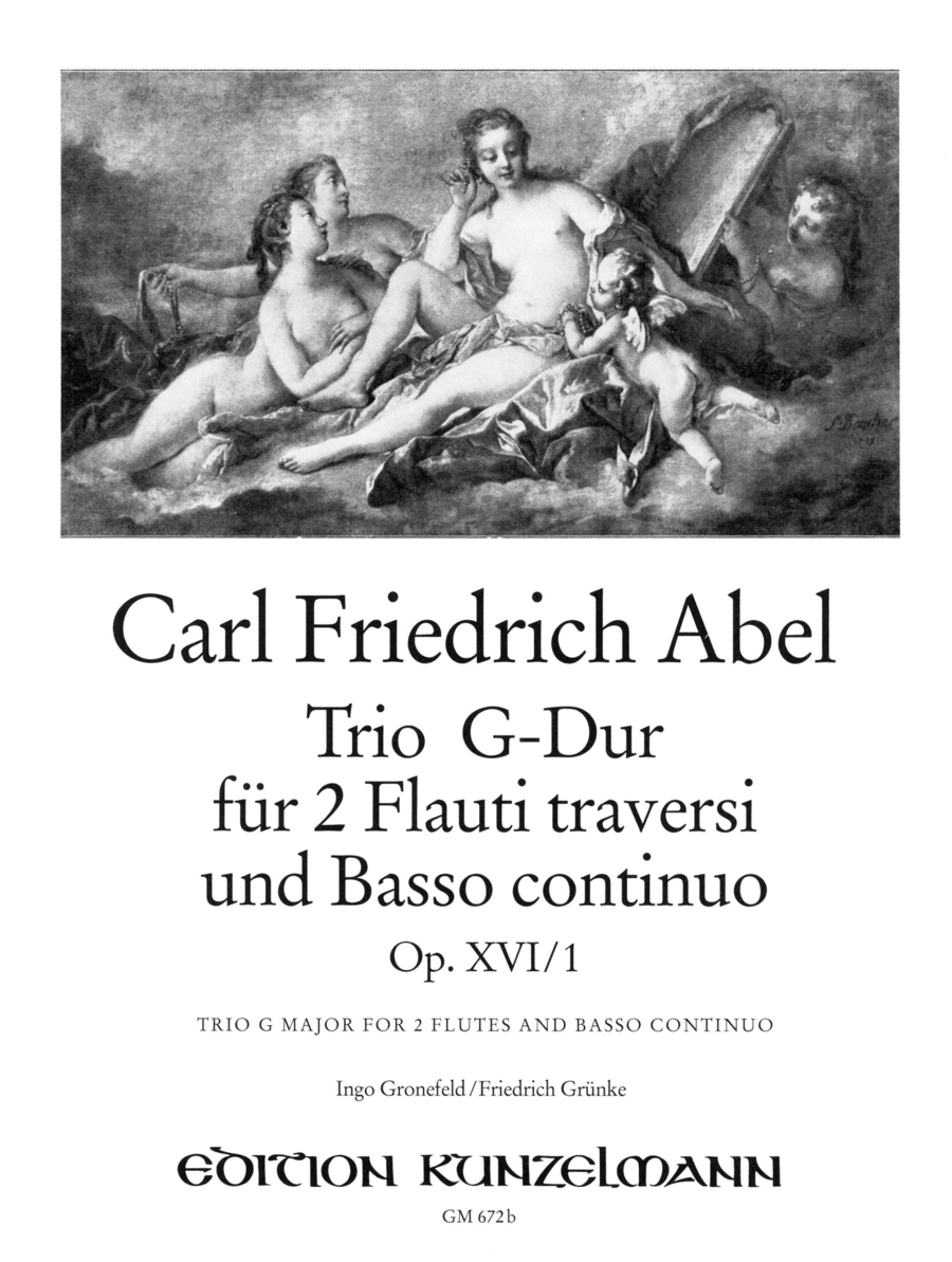 Trio sonata Flute scores gallery preview page 1