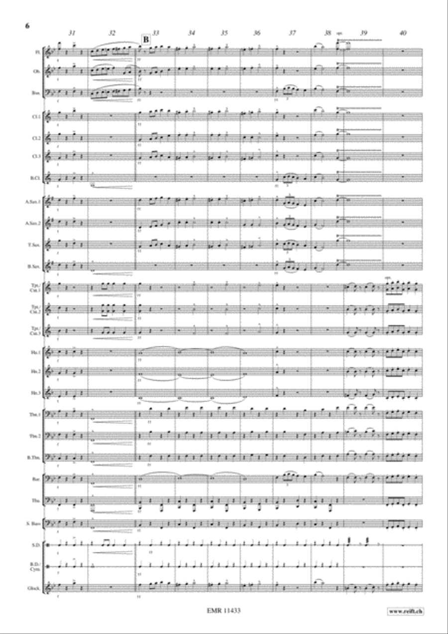 American Legion Concert Band scores gallery preview page 7
