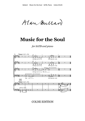 Book cover for Music for the Soul (for SATB and piano)