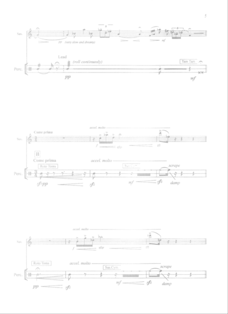 Birds of the Sun God Soprano Saxophone scores gallery preview page 4