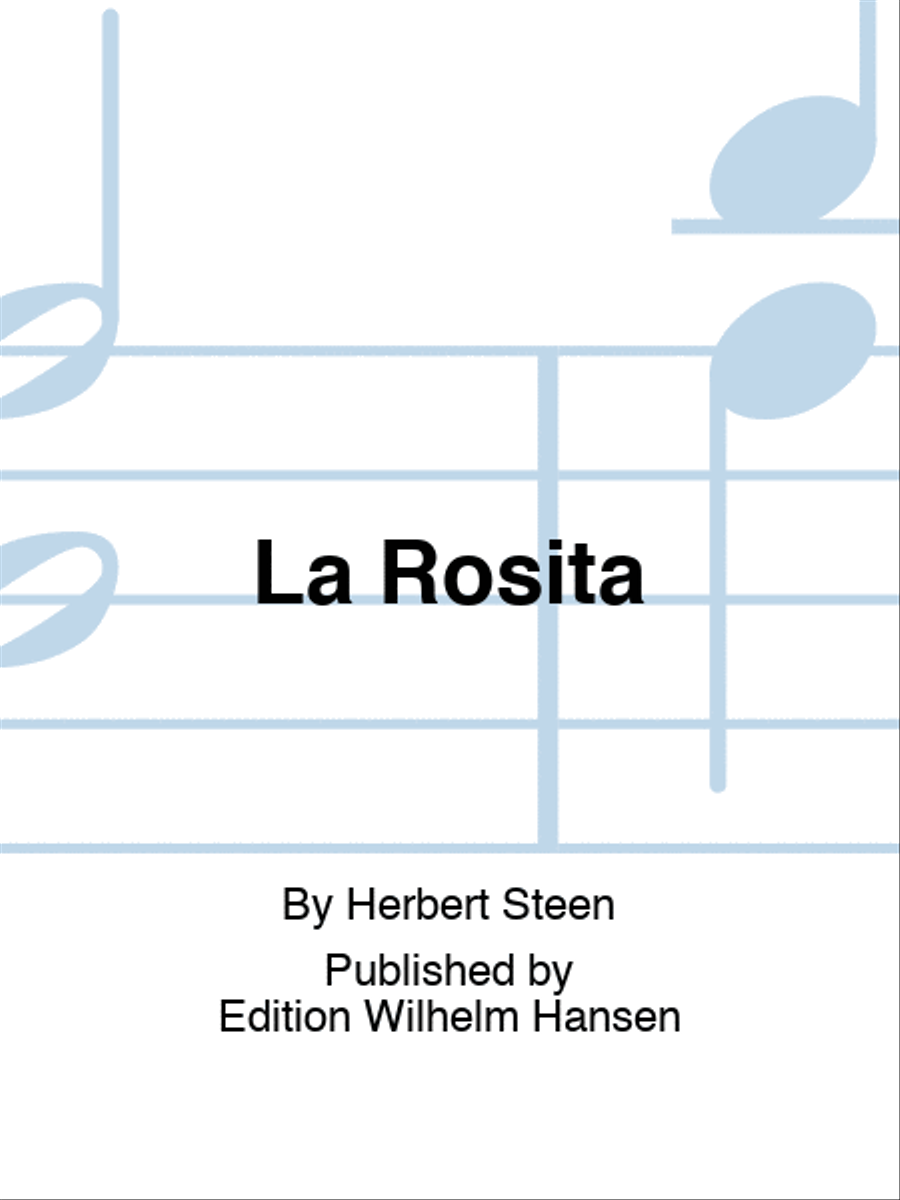 La Rosita Orchestra scores gallery preview page 1