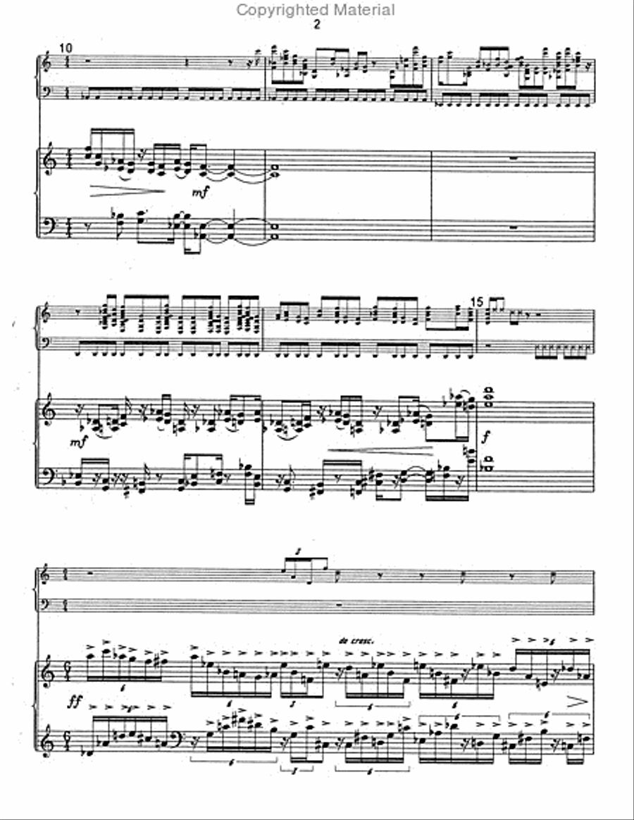 Concerto for Keyboards Piano scores gallery preview page 3