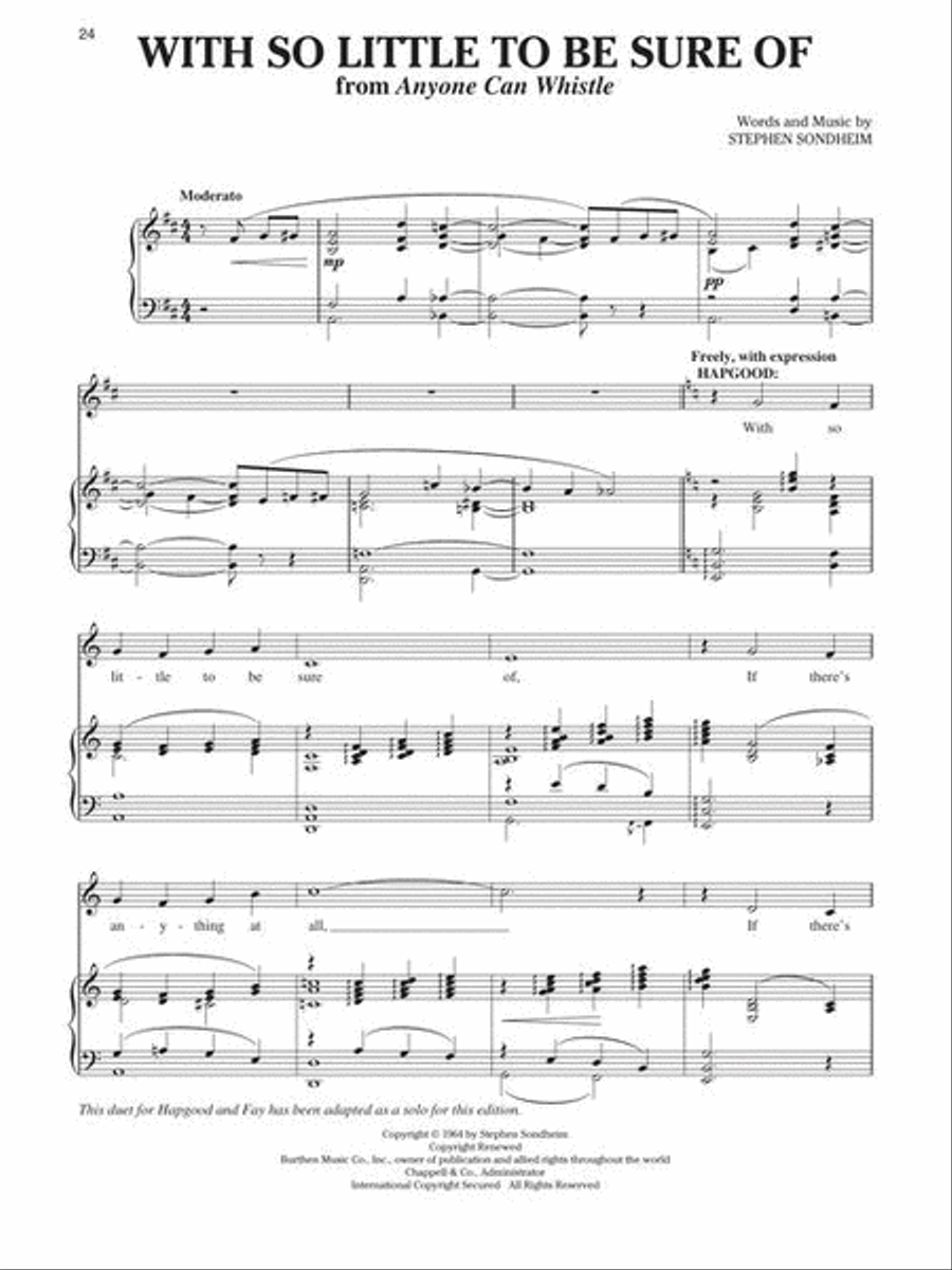Singer's Musical Theatre Anthology – Volume 5 Baritone Voice scores gallery preview page 9