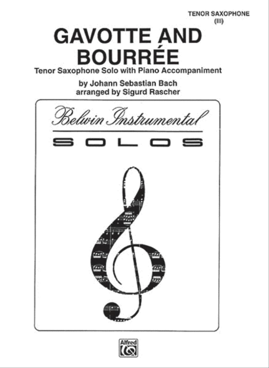 Gavotte and Bouree Small Ensemble scores gallery preview page 1