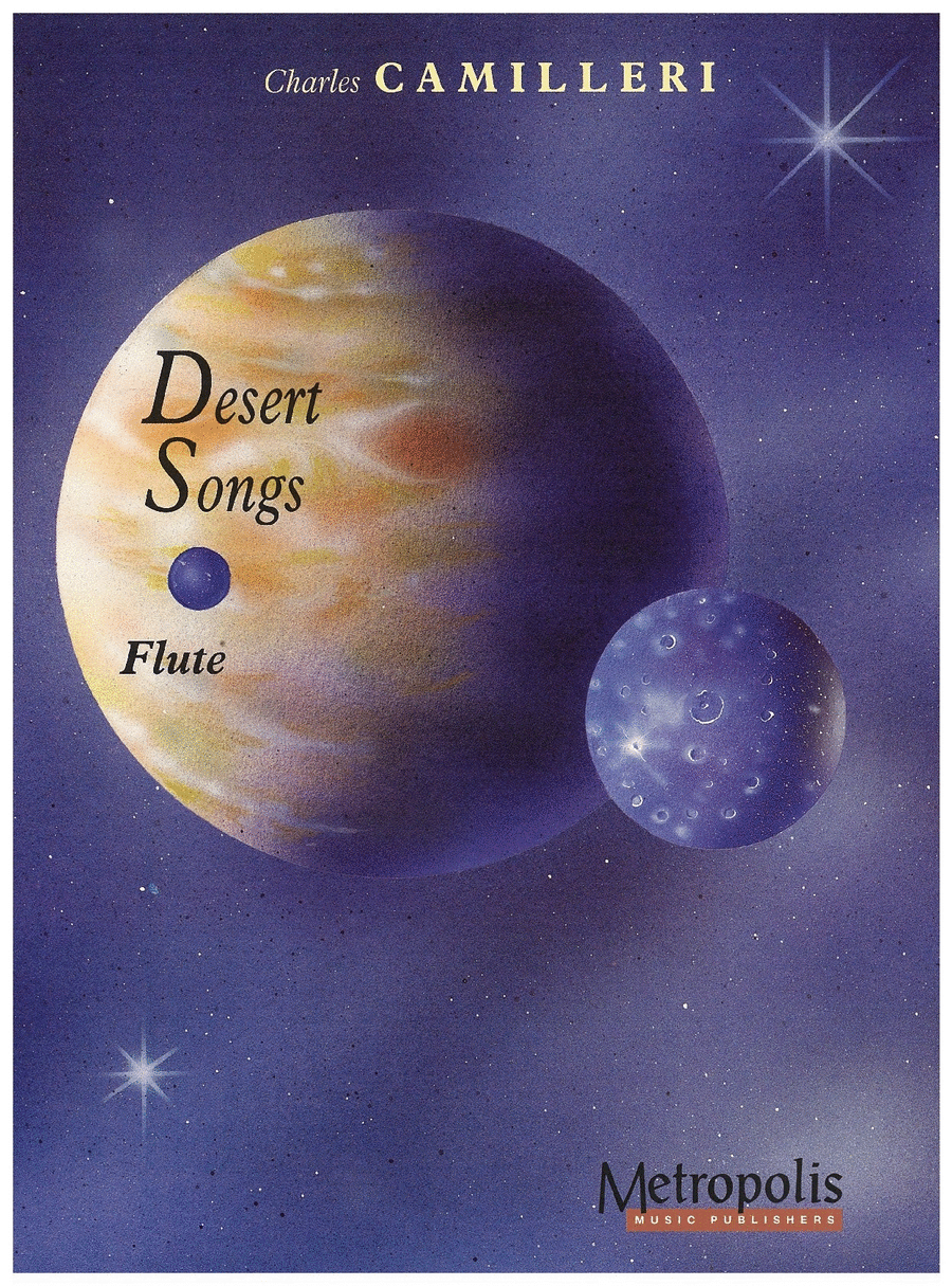 Desert Songs for Solo Flute Flute Solo scores gallery preview page 1