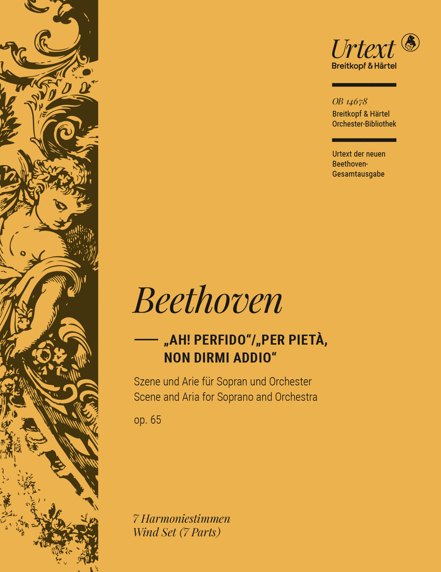 “Ah! Perfido” / “Per pietà, non dirmi addio” Op. 65 Orchestra scores gallery preview page 1