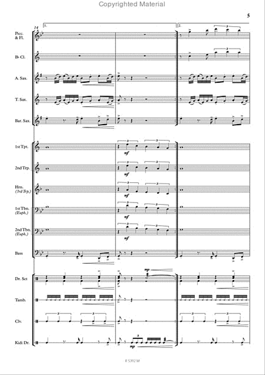A.I.E A.I.E Concert Band scores gallery preview page 6