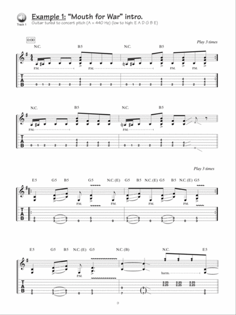 Guitar World Presents - Dimebag Darrell's Riffer Madness (CD Included) Electric Guitar scores gallery preview page 5