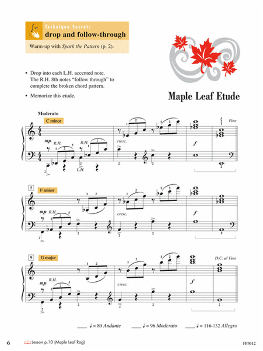 Level 4 – Technique & Artistry Book Piano Method scores gallery preview page 4