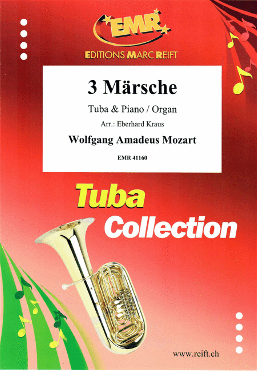 3 Marsche Tuba scores gallery preview page 1