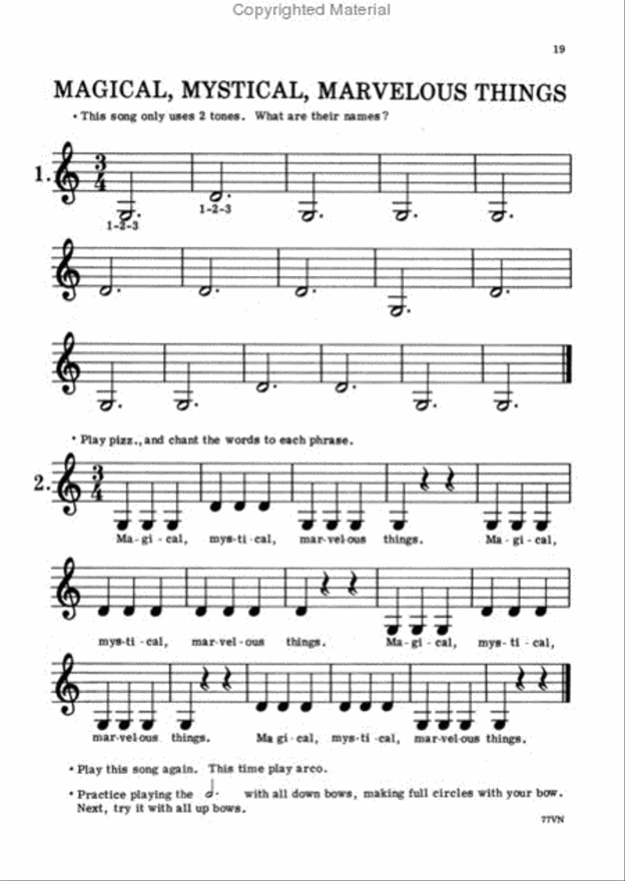 Champion Strings - Violin Chamber Orchestra scores gallery preview page 3