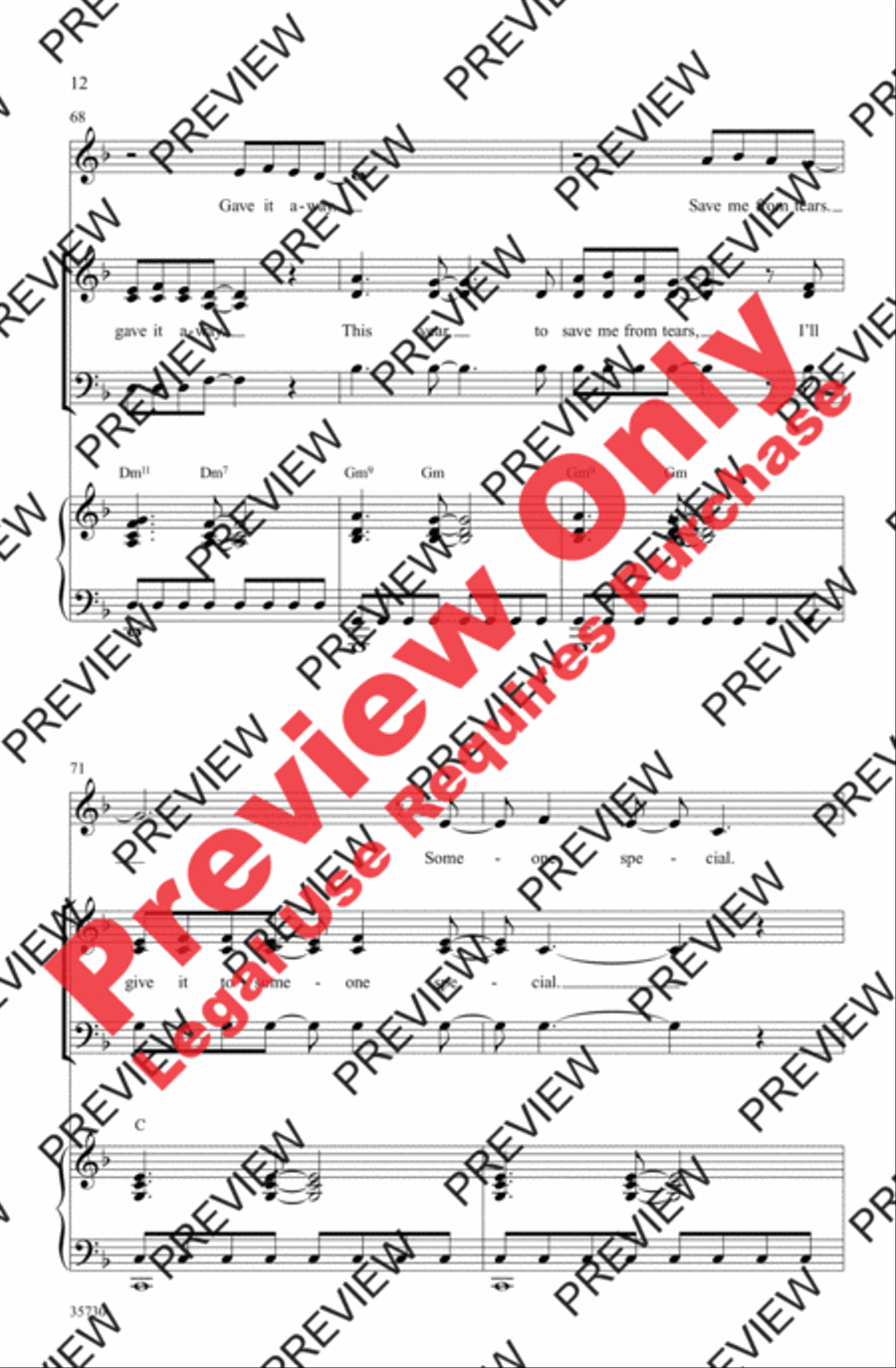 Last Christmas 3-Part scores gallery preview page 12