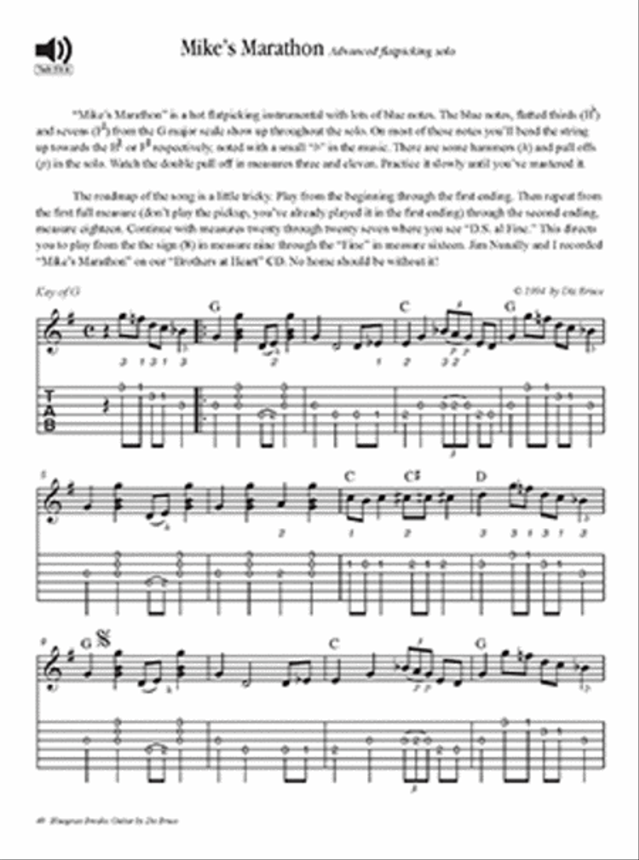 Bluegrass Breaks: Guitar Guitar scores gallery preview page 3