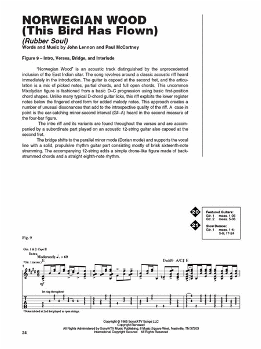 Best of the Beatles for Acoustic Guitar Acoustic Guitar scores gallery preview page 4