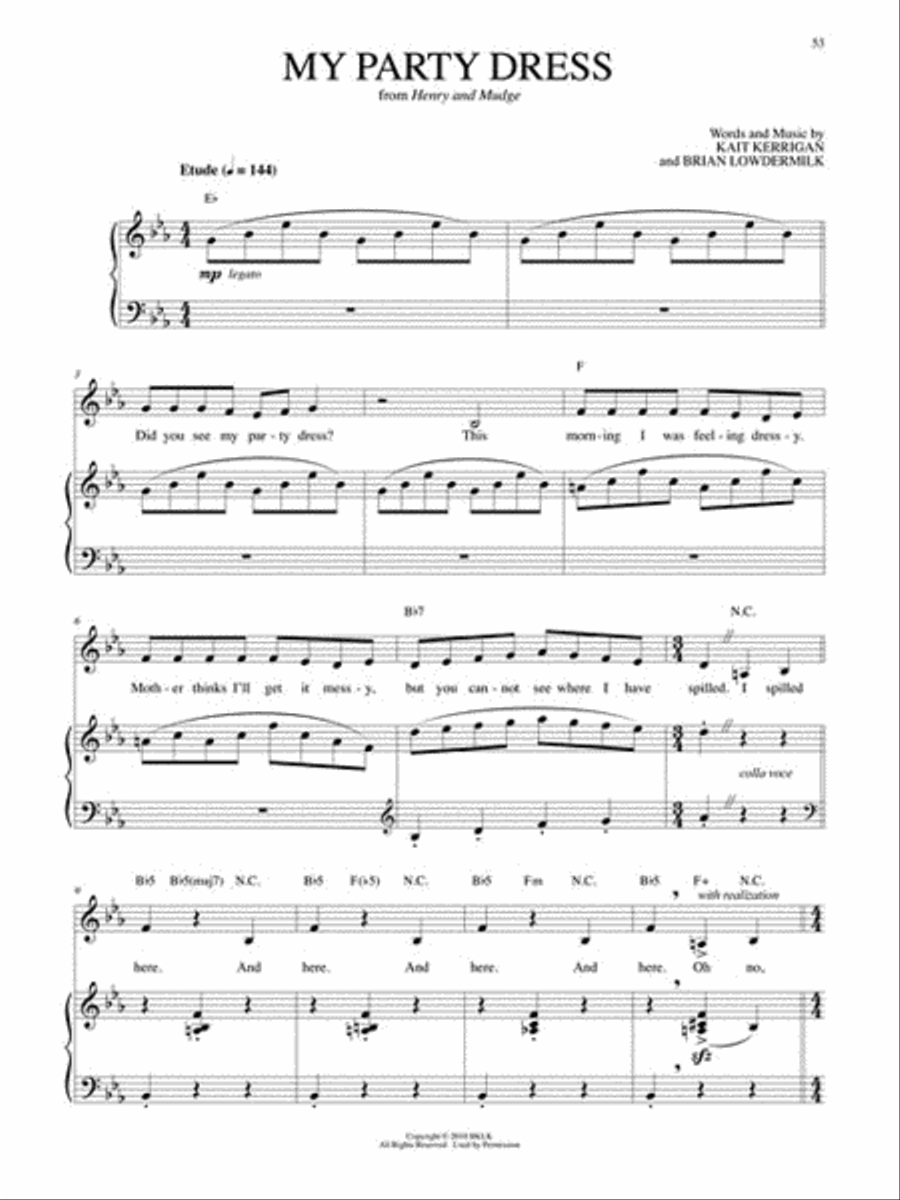 The Kerrigan-Lowdermilk Songbook Piano, Vocal scores gallery preview page 4