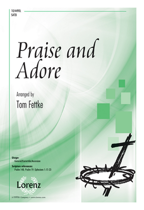 Book cover for Praise and Adore