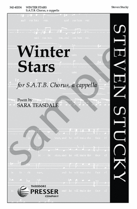 Book cover for Winter Stars